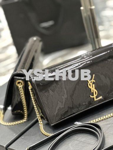 Replica YSL Saint Laurent Kate 99 Chain Bag In Quilted Patent Calfskin 5