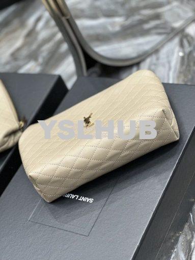 Replica YSL Saint Laurent Gaby Cosmetic Pouch In Quilted Leather 73395 7