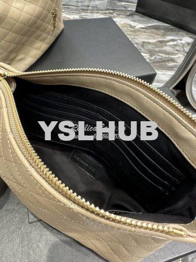 Replica YSL Saint Laurent Gaby Cosmetic Pouch In Quilted Leather 73395 8