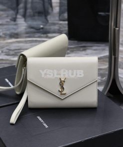 Replica YSL Saint Laurent Cassandre Flap Pouch In Smooth Leather 65085