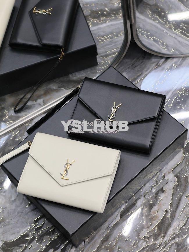 Replica YSL Saint Laurent Cassandre Flap Pouch In Smooth Leather 65085