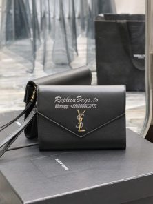 Replica YSL Saint Laurent Cassandre Flap Pouch In Smooth Leather 65085 2