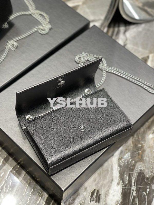 Replica YSL Saint Laurent Kate small chain bag in grain de poudre embo 6