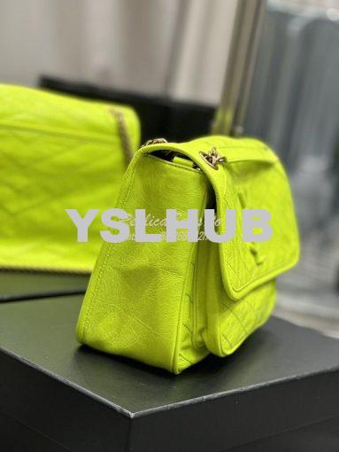 Replica YSL Saint Laurent Niki Medium Chain Bag In Crinkled Lambskin 6 7