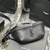 Replica YSL Saint Laurent Rive Gauche Embroidered Felt And Smooth Leat 16