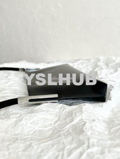 Replica YSL Saint Laurent Suzanne Small In Shiny Leather 741637 Black 5