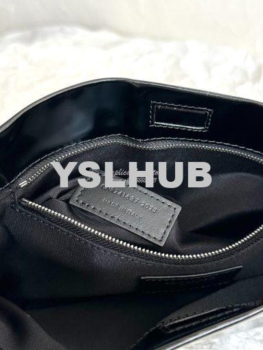 Replica YSL Saint Laurent Suzanne Small In Shiny Leather 741637 Black 11