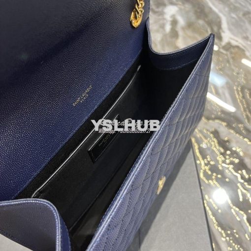 Replica YSL Saint Laurent Medium Envelope Bag In Mix Matelassé Grain D 9
