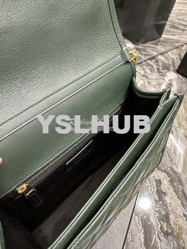 Replica YSL Saint Laurent Becky Mini Chain Bag In Carré-Quilted Lambsk 6