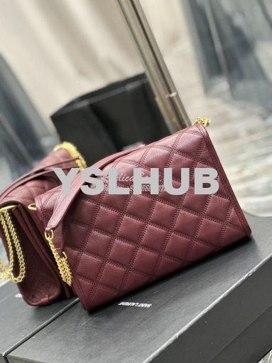 Replica YSL Saint Laurent Becky Mini Chain Bag In Carré-Quilted Lambsk 11
