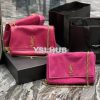 Replica YSL Saint Laurent Sade Pouch In Quilted Lambskin 6967791 Black 14