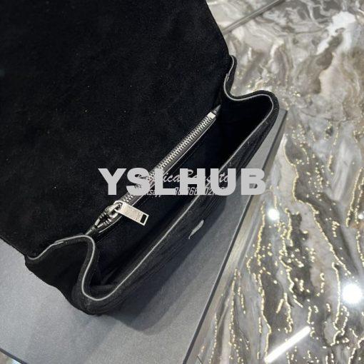 Replica YSL Saint Laurent College Medium Chain Bag In Light Suede With 10