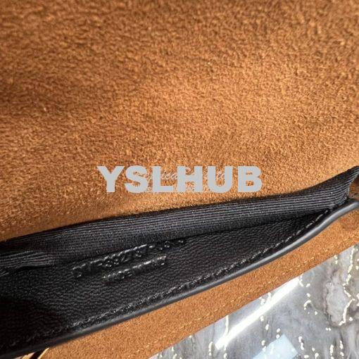 Replica YSL Saint Laurent College Medium Chain Bag In Light Suede With 11