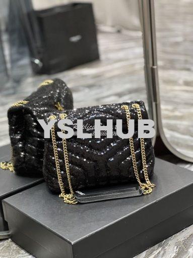 Replica YSL Saint Laurent Loulou Small Chain Bag In Quilted "Y" Leathe 7