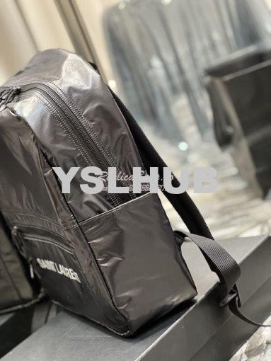 Replica YSL Saint Laurent Nuxx Backpack In Nylon 623698 Black 4