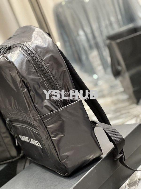 Replica YSL Saint Laurent Nuxx Backpack In Nylon 623698 Black 4