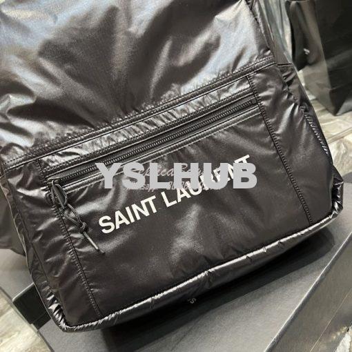 Replica YSL Saint Laurent Nuxx Backpack In Nylon 623698 Black 5