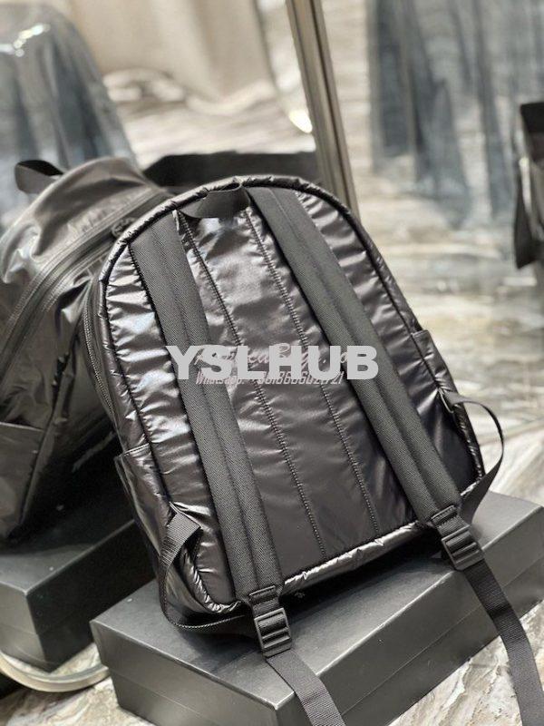 Replica YSL Saint Laurent Nuxx Backpack In Nylon 623698 Black 7