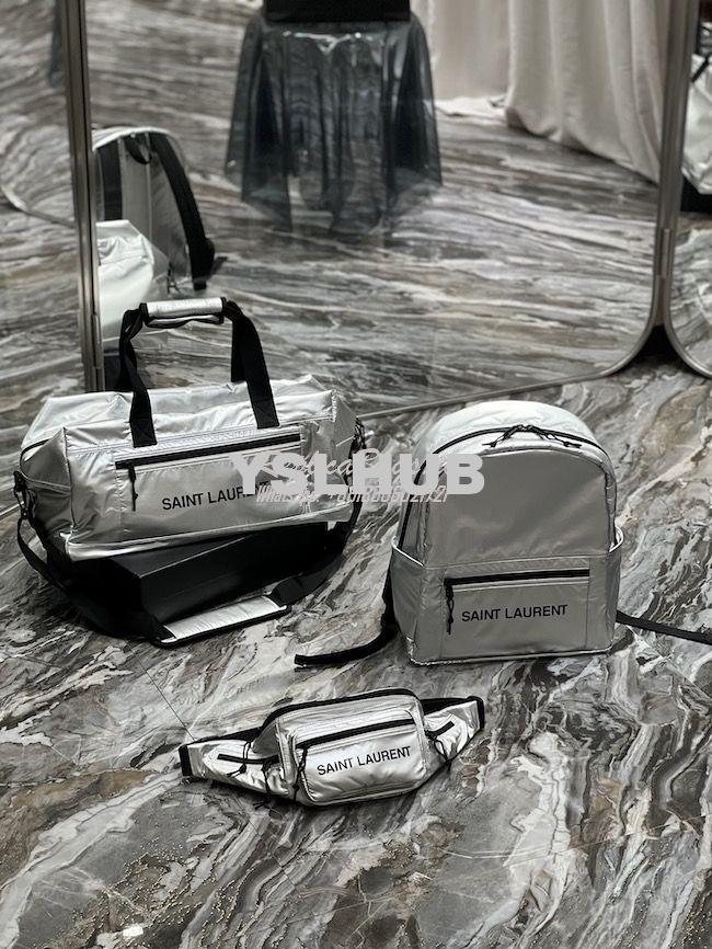 Replica YSL Saint Laurent Nuxx Backpack In Nylon 623698 Black 12