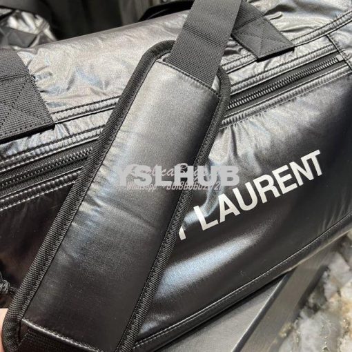 Replica YSL Saint Laurent Nuxx Duffle In Nylon 581374 Black 8