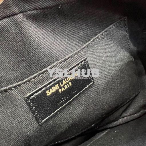 Replica YSL Saint Laurent Lou Camera Bag In Quilted Suede And Smooth L 9