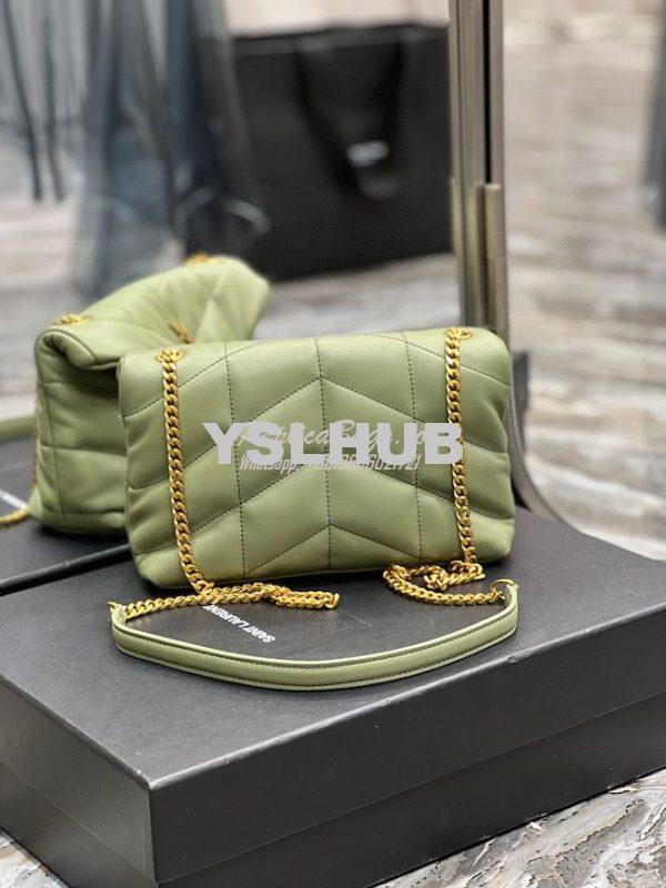 Replica YSL Saint Laurent Mini Loulou Puffer Toy Bag In Quilted Lambsk 10