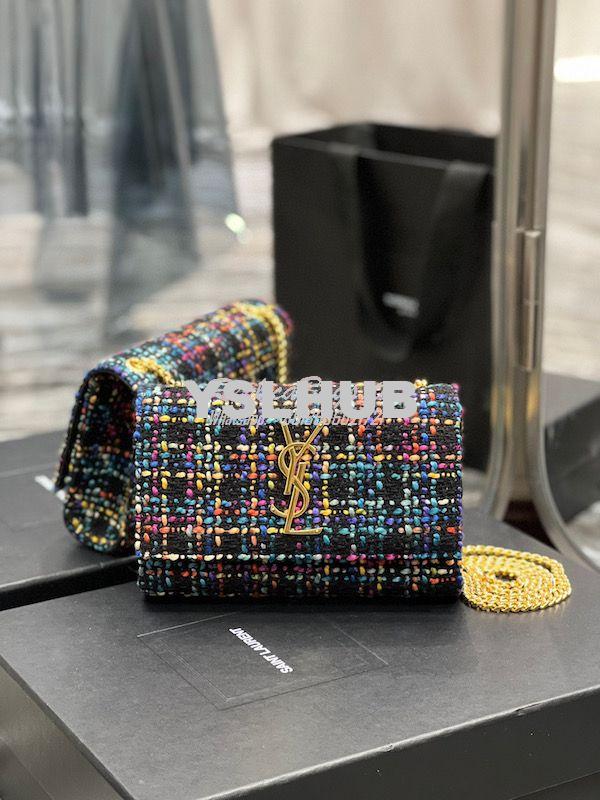 Replica YSL Saint Laurent Kate Chain Wallet With Tassel In Multicolour