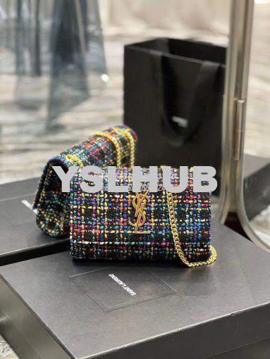 Replica YSL Saint Laurent Kate Chain Wallet With Tassel In Multicolour 2