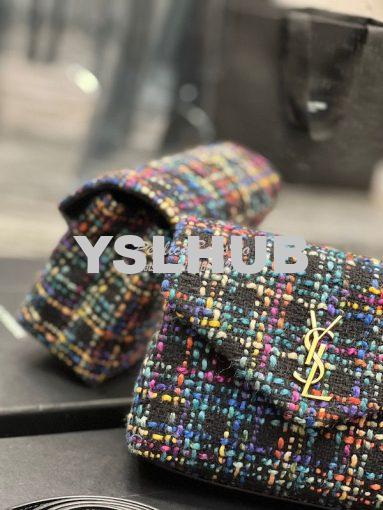 Replica YSL Saint Laurent LouLou Toy Multicolour Tweed Shoulder Bag 67 3