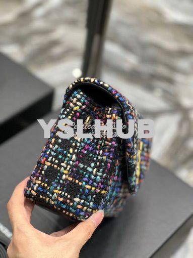 Replica YSL Saint Laurent LouLou Toy Multicolour Tweed Shoulder Bag 67 6