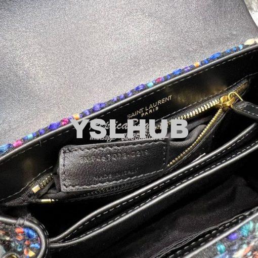 Replica YSL Saint Laurent LouLou Toy Multicolour Tweed Shoulder Bag 67 10
