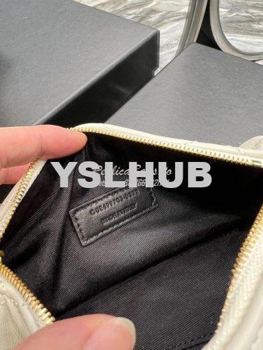 Replica YSL Saint Laurent Sade Mini Tube Bag In Quilted Lambskin 69970 9