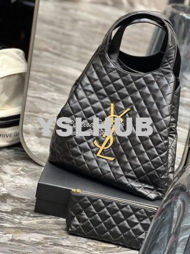 Replica YSL Saint Laurent ICARE Maxi Shopping Bag In Quilted Lambskin 3