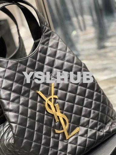 Replica YSL Saint Laurent ICARE Maxi Shopping Bag In Quilted Lambskin 5