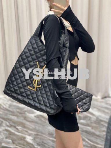 Replica YSL Saint Laurent ICARE Maxi Shopping Bag In Quilted Lambskin 13