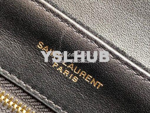 Replica YSL Saint Laurent Loulou Toy Bag In Suede And Quilted Leather 8