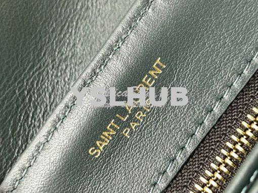 Replica YSL Saint Laurent Loulou Toy Bag In Suede And Quilted Leather 8