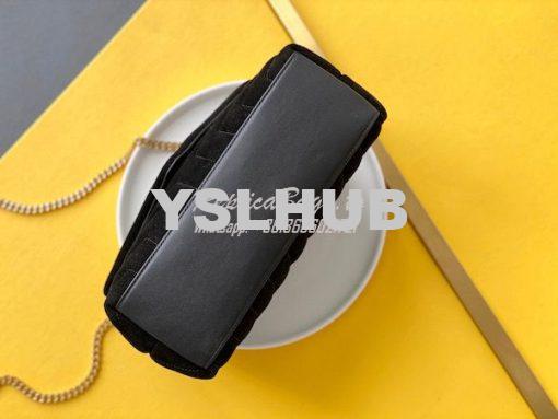 Replica YSL Saint Laurent LouLou Small Bag in Y-Quilted Suede 4946991 10
