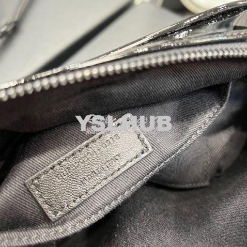Replica YSL Saint Laurent Lou Camera Bag In Quilted Glossy Patent Leat 11