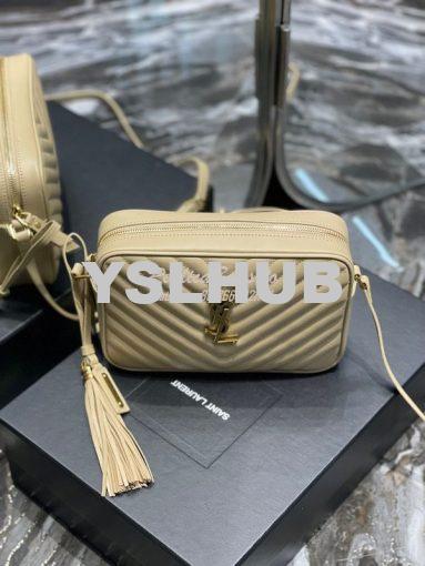 Replica YSL Saint Laurent Lou Camera Bag In Supple Quilted Leather 520 4