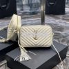 Replica YSL Saint Laurent Lou Camera Bag In Supple Quilted Leather 520 12
