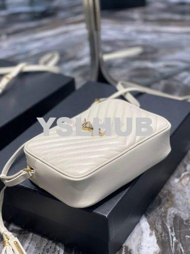 Replica YSL Saint Laurent Lou Camera Bag In Supple Quilted Leather 520 8