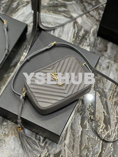 Replica YSL Saint Laurent Lou Camera Bag In Supple Quilted Leather 520 6