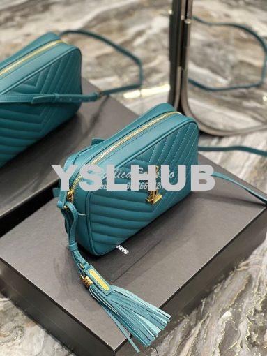 Replica YSL Saint Laurent Lou Camera Bag In Supple Quilted Leather 520 5