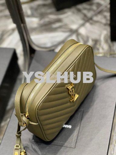 Replica YSL Saint Laurent Lou Camera Bag In Supple Quilted Leather 520 7