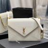 Replica YSL Saint Laurent Gaby Chain Bag In Quilted Lambskin 668864 Bl 13
