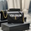 Replica YSL Saint Laurent Gaby Chain Bag In Quilted Lambskin 668864 Bl 11