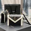 Replica YSL Saint Laurent Gaby Chain Bag In Quilted Lambskin 668864 Bl 12
