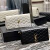 Replica YSL Saint Laurent Kate 99 Supple In Quilted Lambskin White 676 13