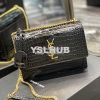 Replica Saint Laurent YSL Kaia Satchel In Smooth Vintage Leather 61974 11